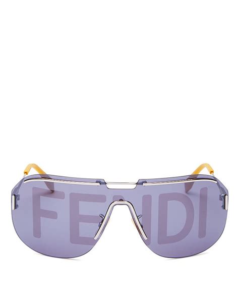 Fendi Shield Sunglasses for Women for sale 